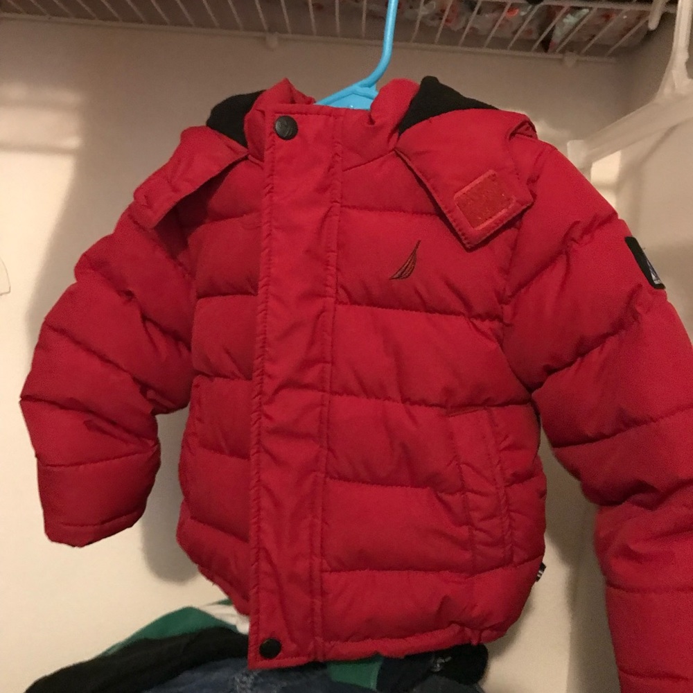 A little boys coat.
